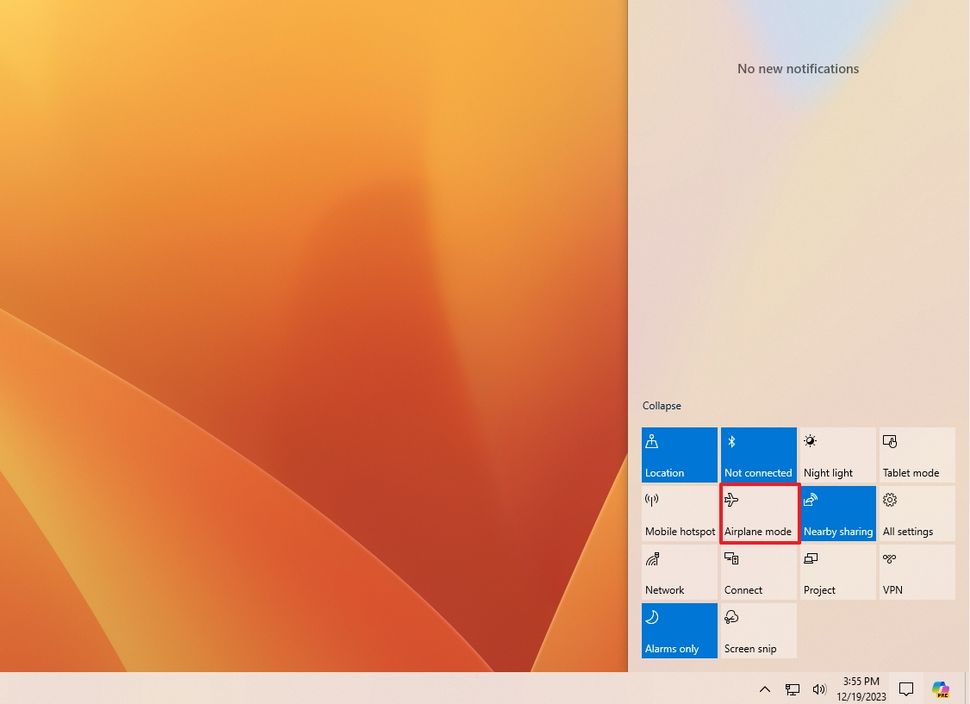Hướng dẫn cách bật hoặc tắt chế độ máy bay (Airplane mode) trên Windows 11 và Windows 10 37 cach bat hoac tat che do may bay Airplane mode tren Windows 11 va Windows 10 6