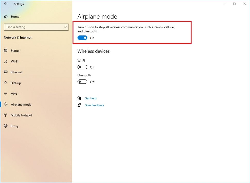 Hướng dẫn cách bật hoặc tắt chế độ máy bay (Airplane mode) trên Windows 11 và Windows 10 34 cach bat hoac tat che do may bay Airplane mode tren Windows 11 va Windows 10 9