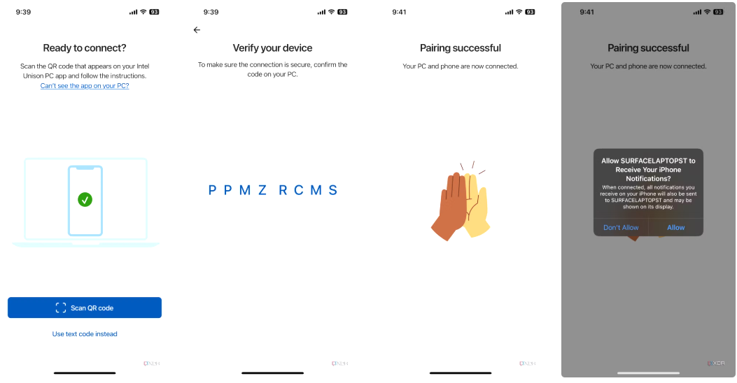 cach cai dat Intel Unison tren Windows 11 iPhone va Android 1