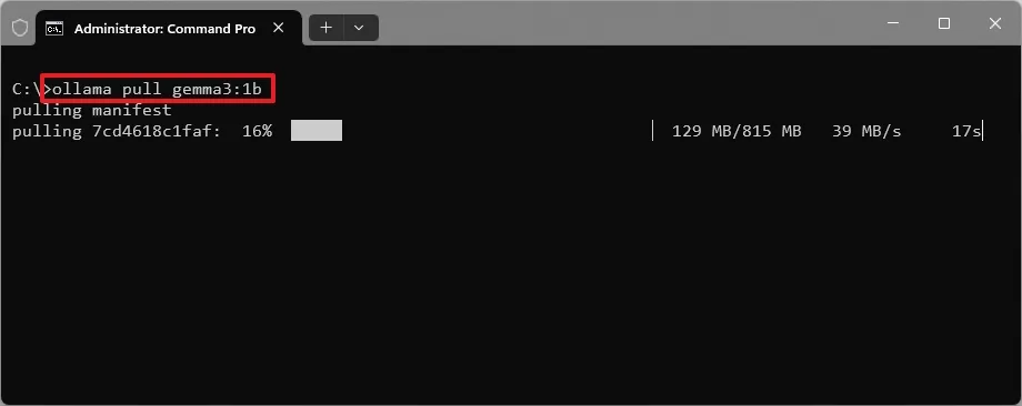 Hướng dẫn cách cài đặt Ollama để chạy mô hình AI cục bộ trên Windows 11 11 cach cai dat Ollama de chay mo hinh AI cuc bo tren Windows 11 5