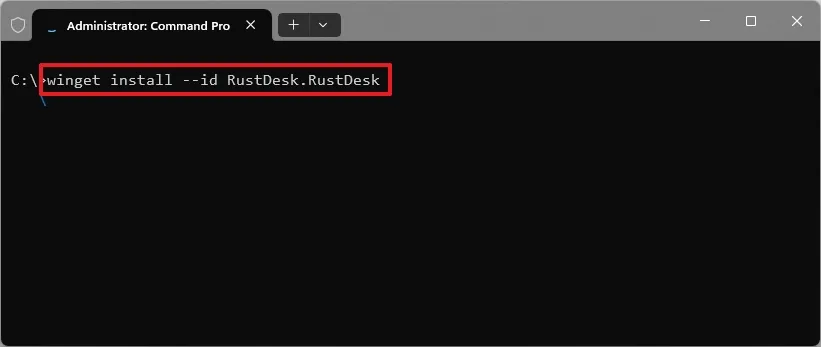 cach cai dat RustDesk de dieu khien may tinh tu xa tren Windows 11 12