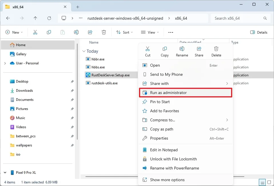 cach cai dat RustDesk de dieu khien may tinh tu xa tren Windows 11 9