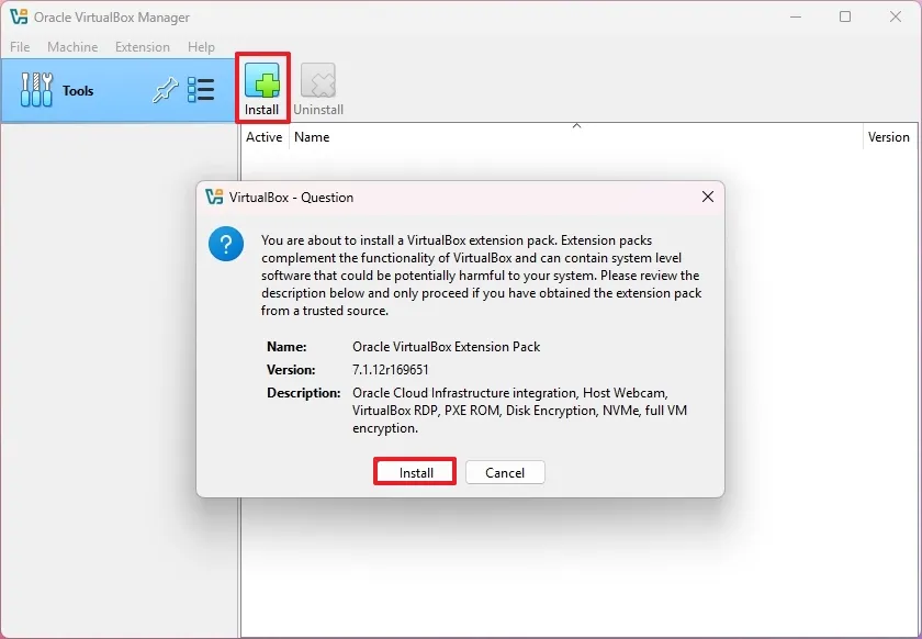 Hướng dẫn cách cài đặt VirtualBox trên Windows 11, 10 (2025) 25 cach cai dat VirtualBox tren Windows 11 10 1