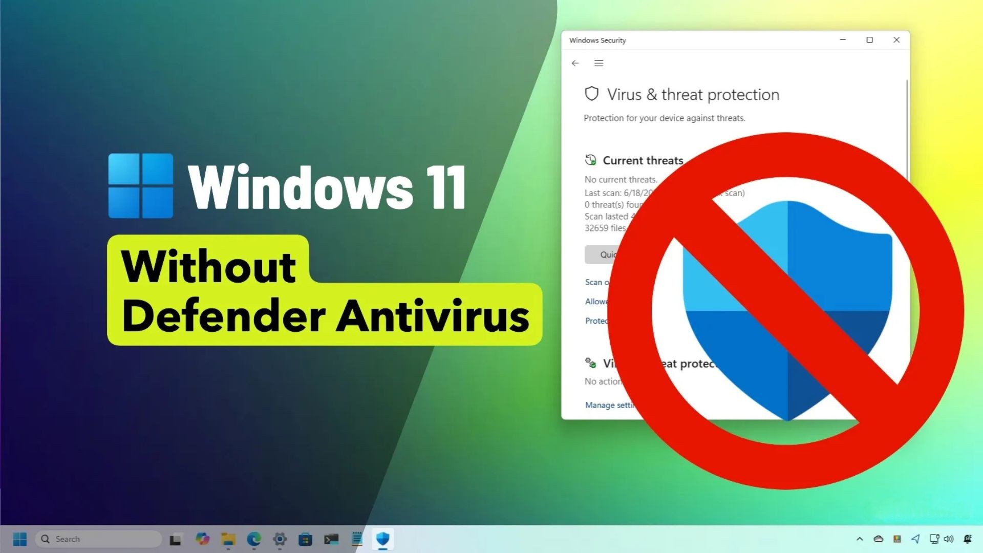 Hướng dẫn cách cài đặt Windows 11 mà không cần Defender Antivirus 1 cach cai dat Windows 11 ma khong can Defender Antivirus 1