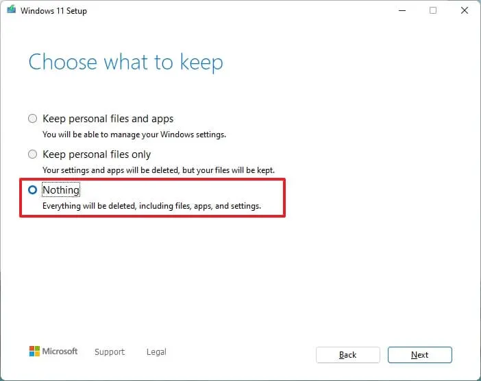 cach cai dat sach Clean Installation Windows 11 moi nhat phien ban 24H2 23H2 hoac 25H2 13
