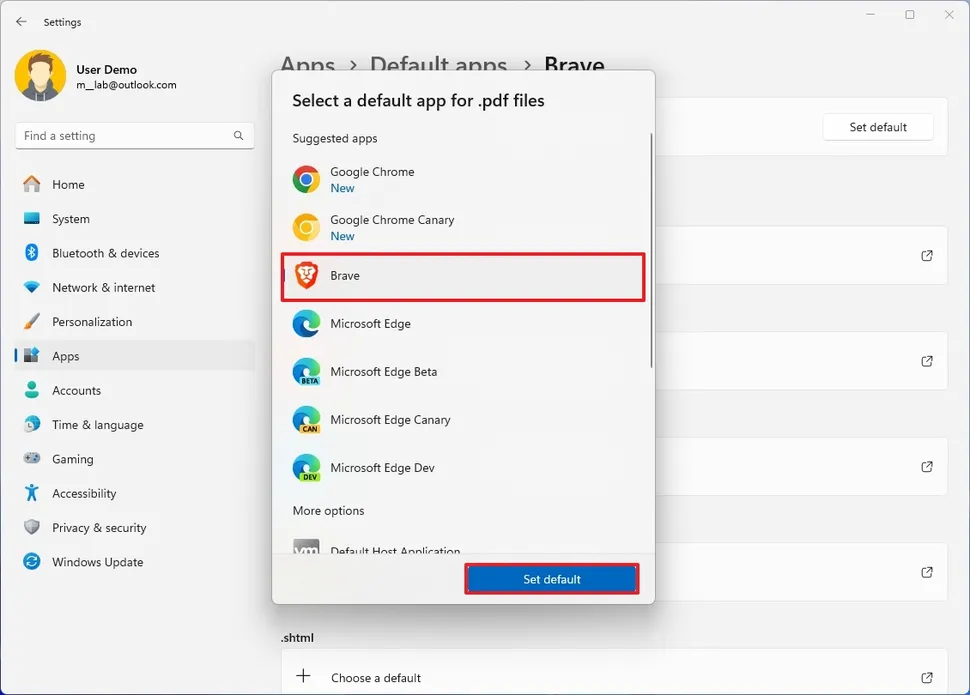 Hướng dẫn cách cài đặt trình duyệt web mặc định trên Windows 11 và Windows 10 10 cach cai dat trinh duyet web mac dinh tren Windows 11 va Windows 10 2