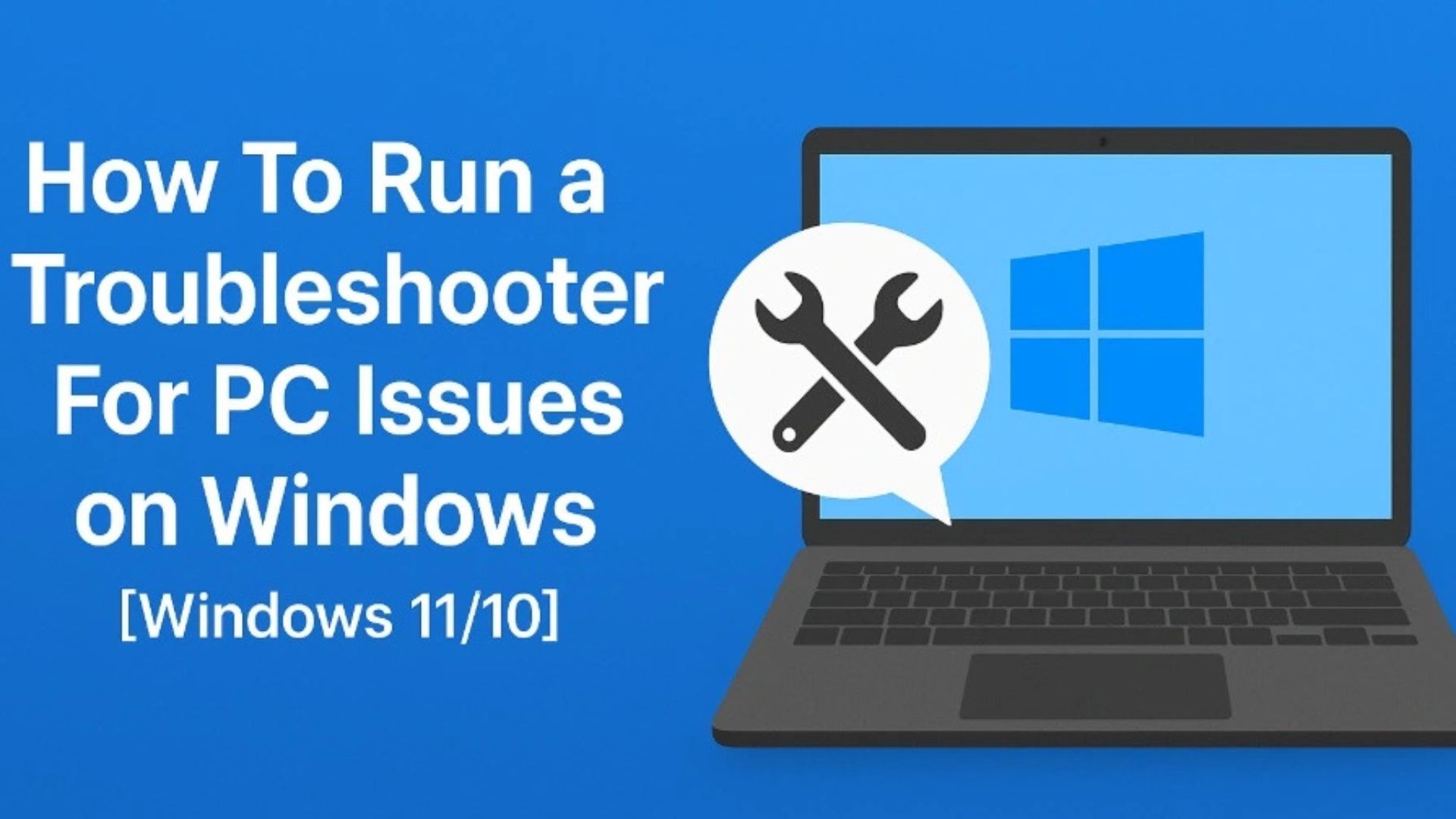 Hướng dẫn cách chạy trình khắc phục sự cố cho PC trên Windows 11/10 1 cach chay trinh khac phuc su co cho PC tren Windows 1110 1