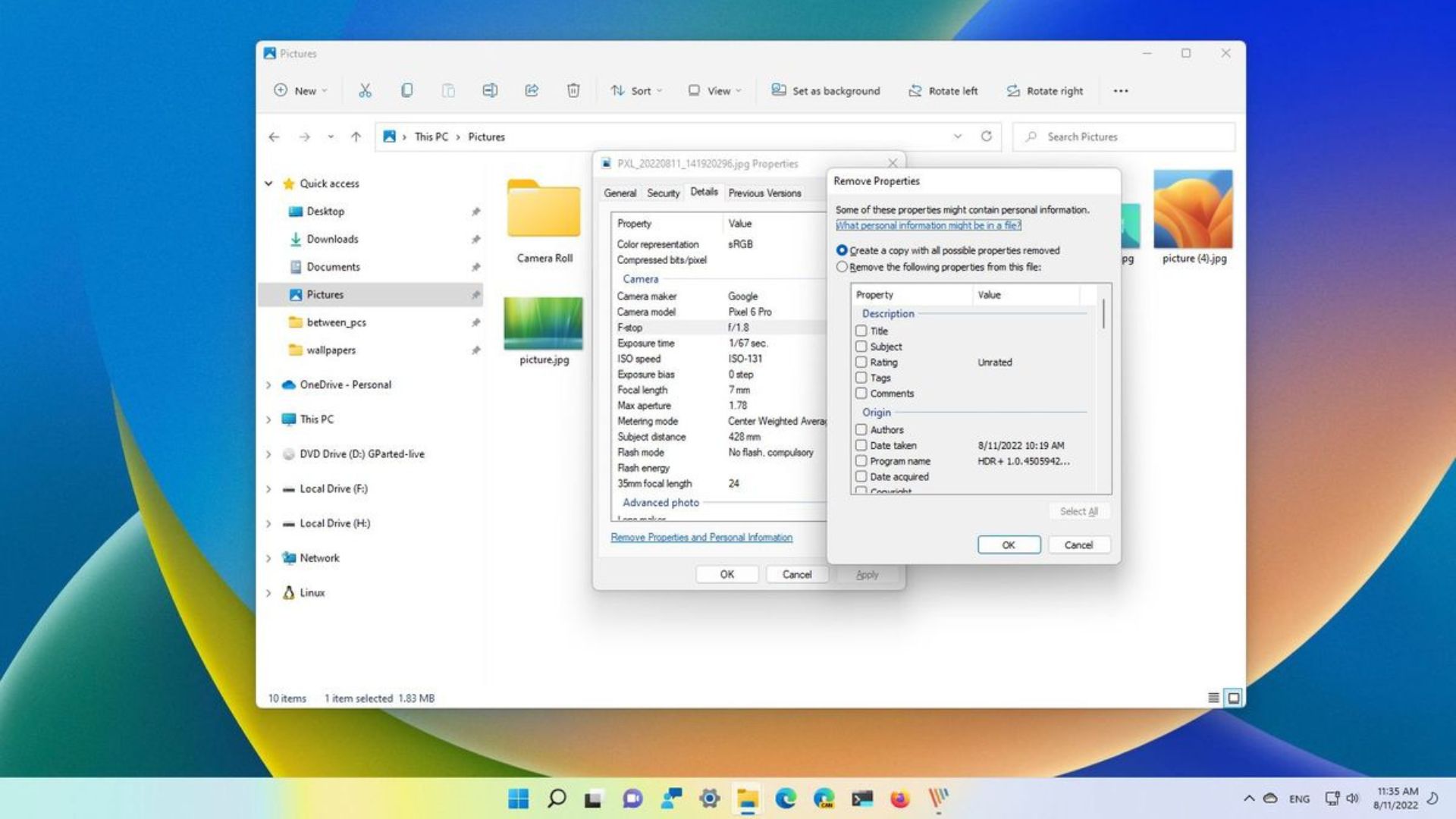 Hướng dẫn cách chỉnh sửa siêu dữ liệu hình ảnh trên Windows 11 và Windows 10 1 cach chinh sua sieu du lieu hinh anh tren Windows 11 va Windows 10 11