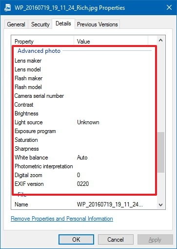 Hướng dẫn cách chỉnh sửa siêu dữ liệu hình ảnh trên Windows 11 và Windows 10 33 cach chinh sua sieu du lieu hinh anh tren Windows 11 va Windows 10 3