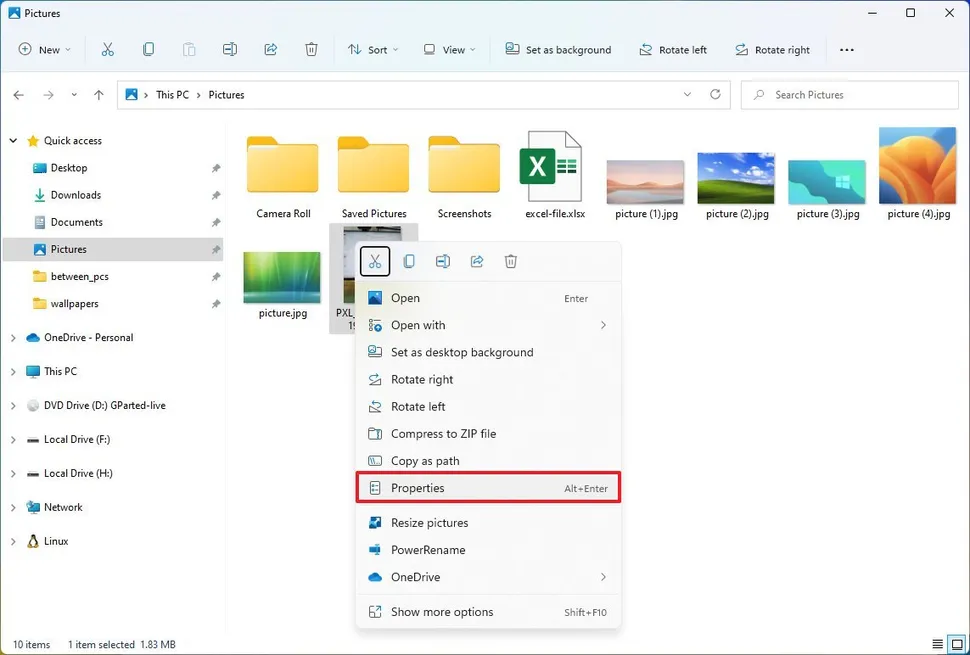 Hướng dẫn cách chỉnh sửa siêu dữ liệu hình ảnh trên Windows 11 và Windows 10 19 cach chinh sua sieu du lieu hinh anh tren Windows 11 va Windows 10 7