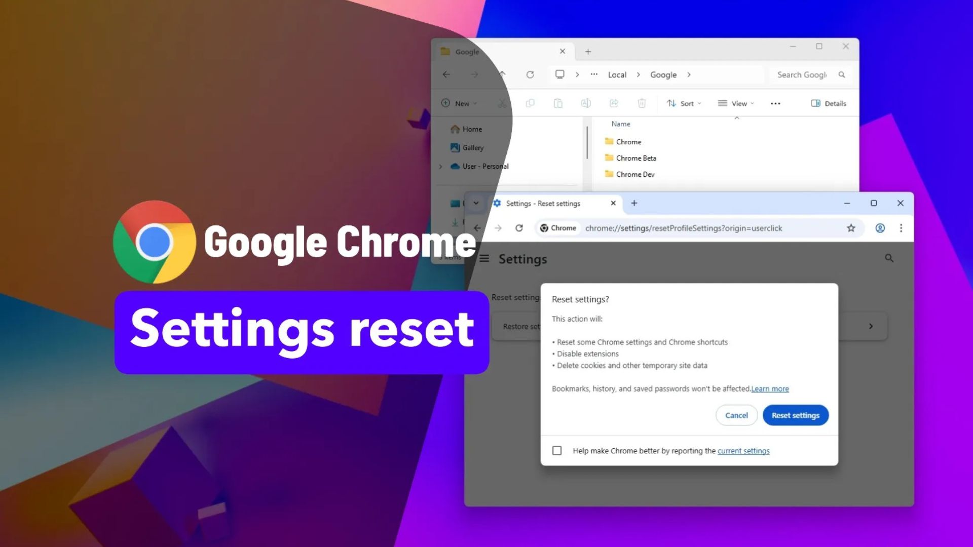 Hướng dẫn chi tiết cách đặt lại cài đặt Google Chrome về mặc định 1 cach dat lai cai dat Google Chrome ve mac dinh 1