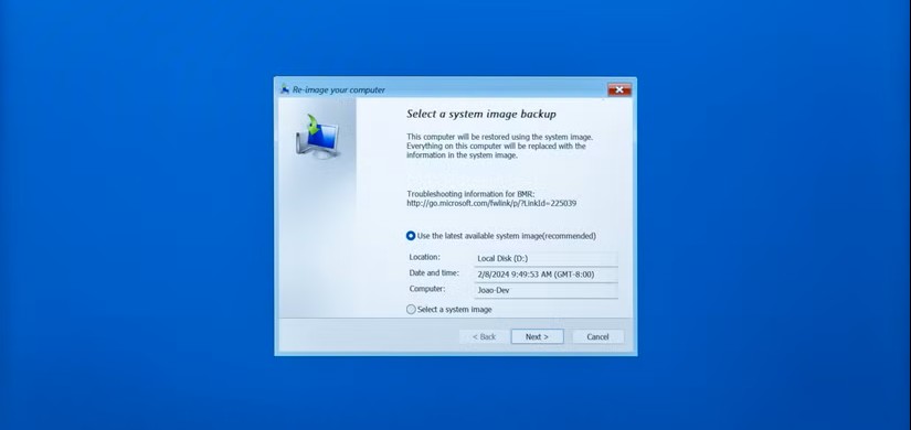 cach di chuyen Windows sang o cung khac 2