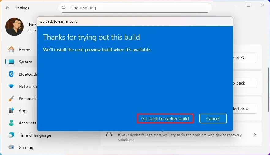 Hướng dẫn cách gỡ cài đặt Windows 11 25H2 một cách an toàn 17 cach go cai dat Windows 11 25H2 mot cach an toan 1