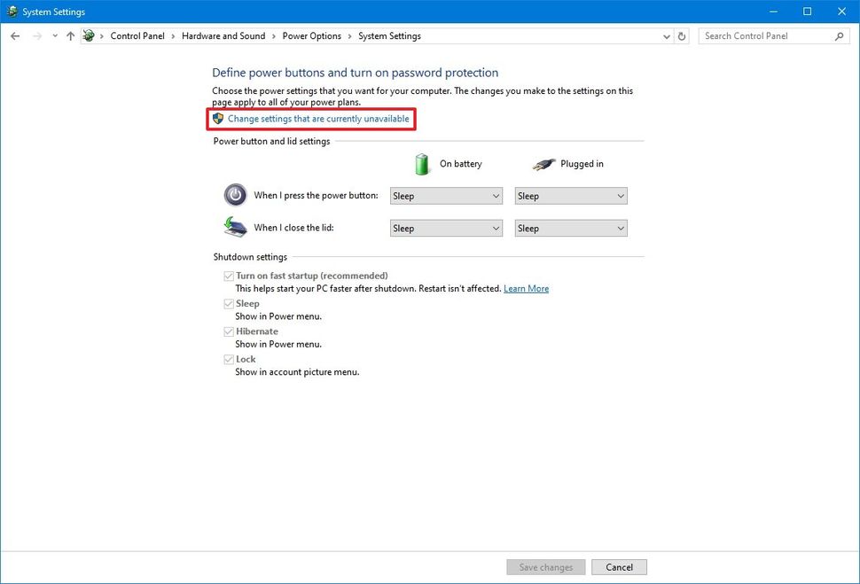 cach lam cho may tinh Windows 10 khoi dong nhanh hon voi tinh nang Fast Startup 7