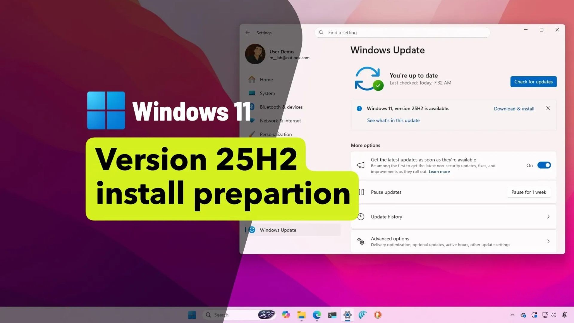 Hướng dẫn cách phòng tránh sự cố khi cài đặt Windows 11 25H2 1 cach phong tranh su co khi cai dat Windows 11 25H2 1