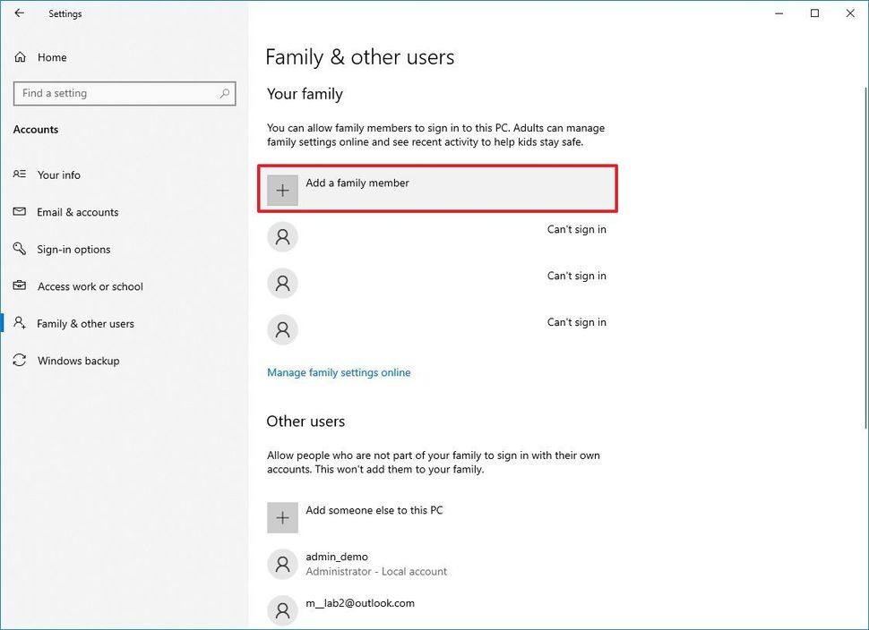 Hướng dẫn cách quản lý cài đặt tài khoản người dùng trên Windows 11 và Windows 10 182 cach quan ly cai dat tai khoan nguoi dung tren Windows 11 va Windows 10 15