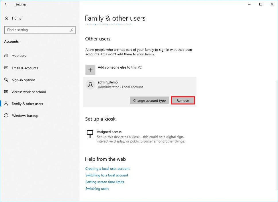 Hướng dẫn cách quản lý cài đặt tài khoản người dùng trên Windows 11 và Windows 10 193 cach quan ly cai dat tai khoan nguoi dung tren Windows 11 va Windows 10 4