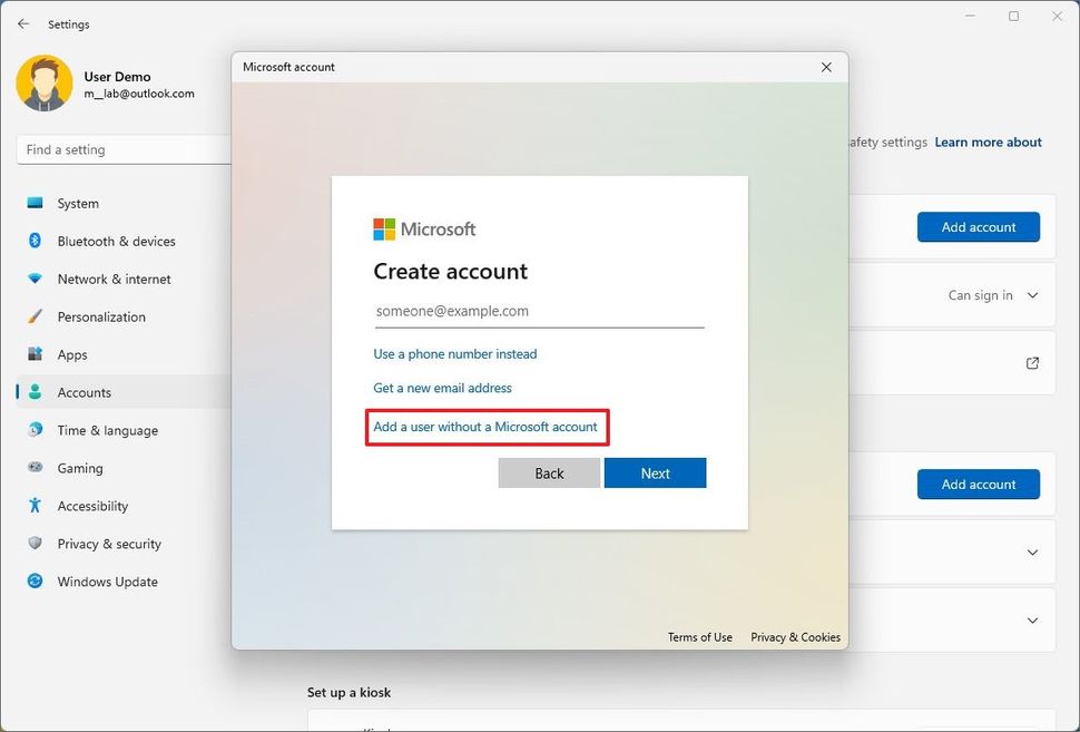 Hướng dẫn cách quản lý cài đặt tài khoản người dùng trên Windows 11 và Windows 10 149 cach quan ly cai dat tai khoan nguoi dung tren Windows 11 va Windows 10 47