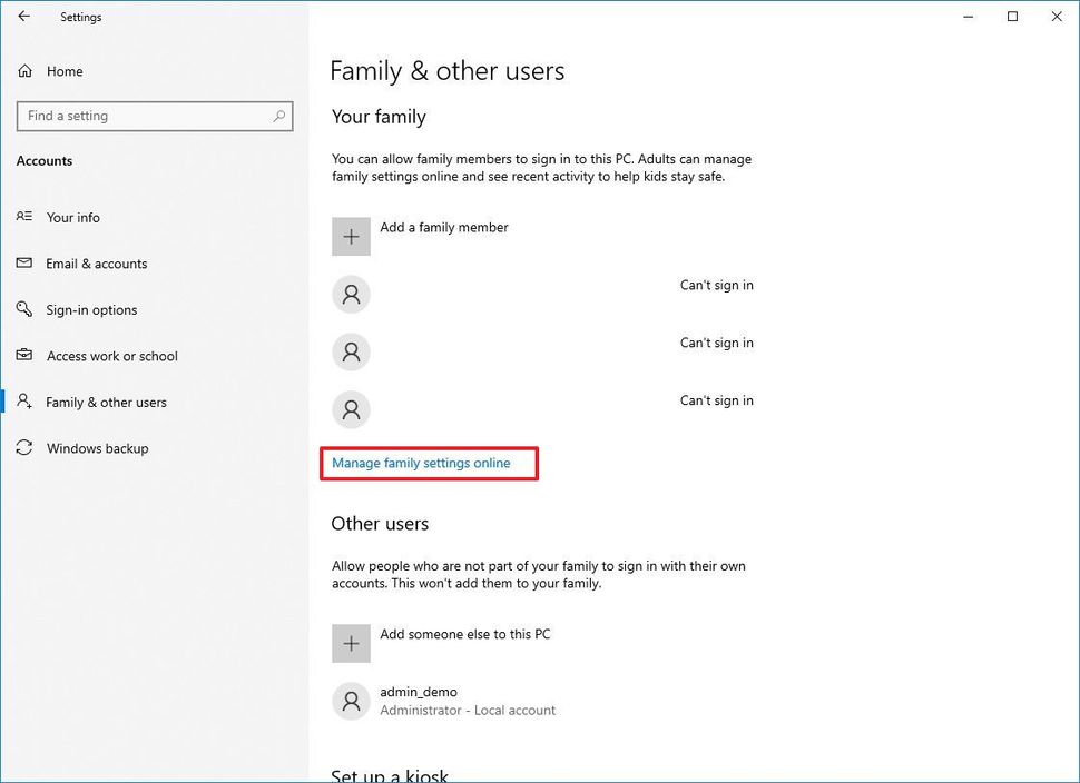 Hướng dẫn cách quản lý cài đặt tài khoản người dùng trên Windows 11 và Windows 10 191 cach quan ly cai dat tai khoan nguoi dung tren Windows 11 va Windows 10 6