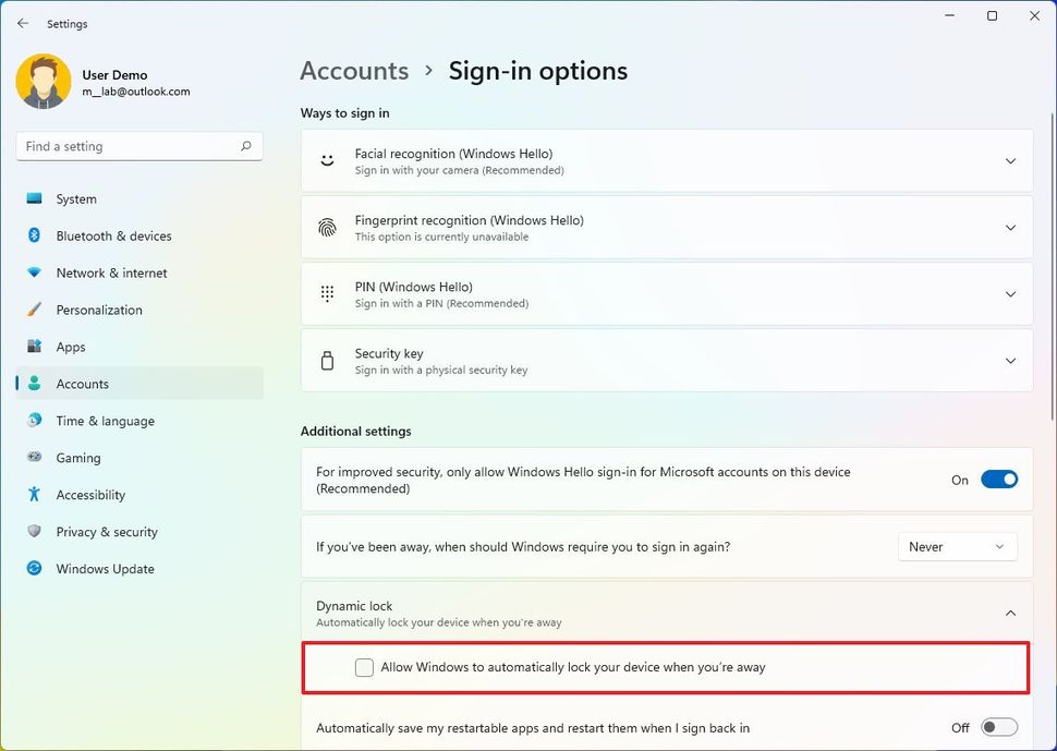 Hướng dẫn cách quản lý cài đặt tài khoản người dùng trên Windows 11 và Windows 10 124 cach quan ly cai dat tai khoan nguoi dung tren Windows 11 va Windows 10 70