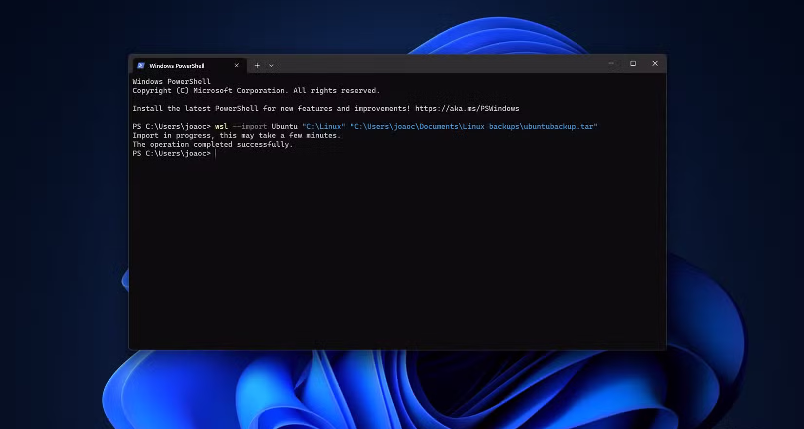 cach sao luu va phuc hoi ban phan phoi WSL tren Windows Subsystem for Linux 1 e1758686126462