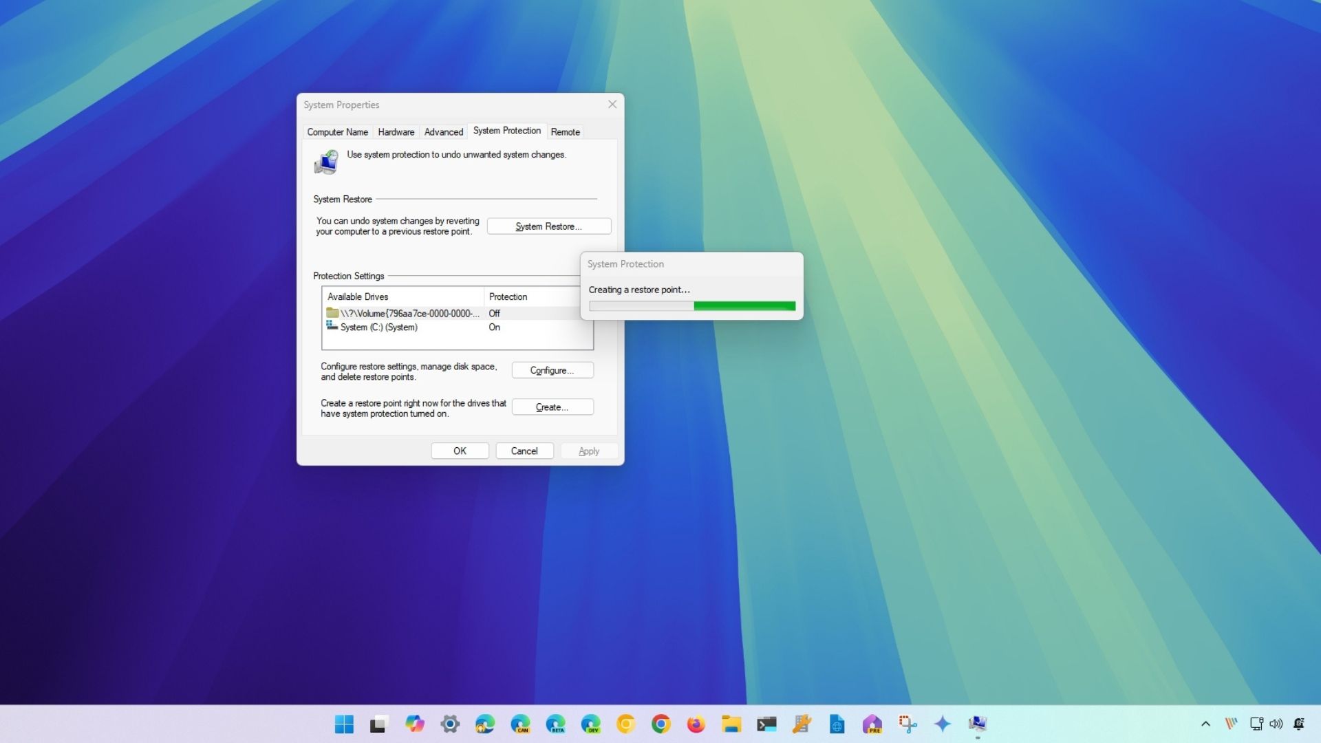 Hướng dẫn cách sử dụng system restore trên Windows 11 và Windows 10 1 cach su dung system restore tren Windows 11 va Windows 10 1