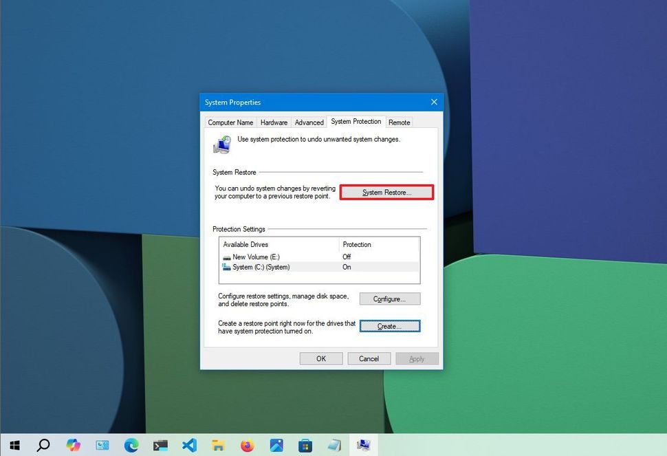 Hướng dẫn cách sử dụng system restore trên Windows 11 và Windows 10 45 cach su dung system restore tren Windows 11 va Windows 10 10