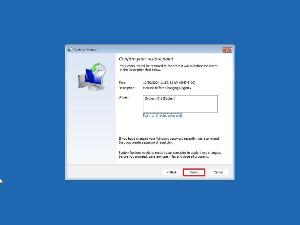 Hướng dẫn cách sử dụng system restore trên Windows 11 và Windows 10 40 cach su dung system restore tren Windows 11 va Windows 10 15