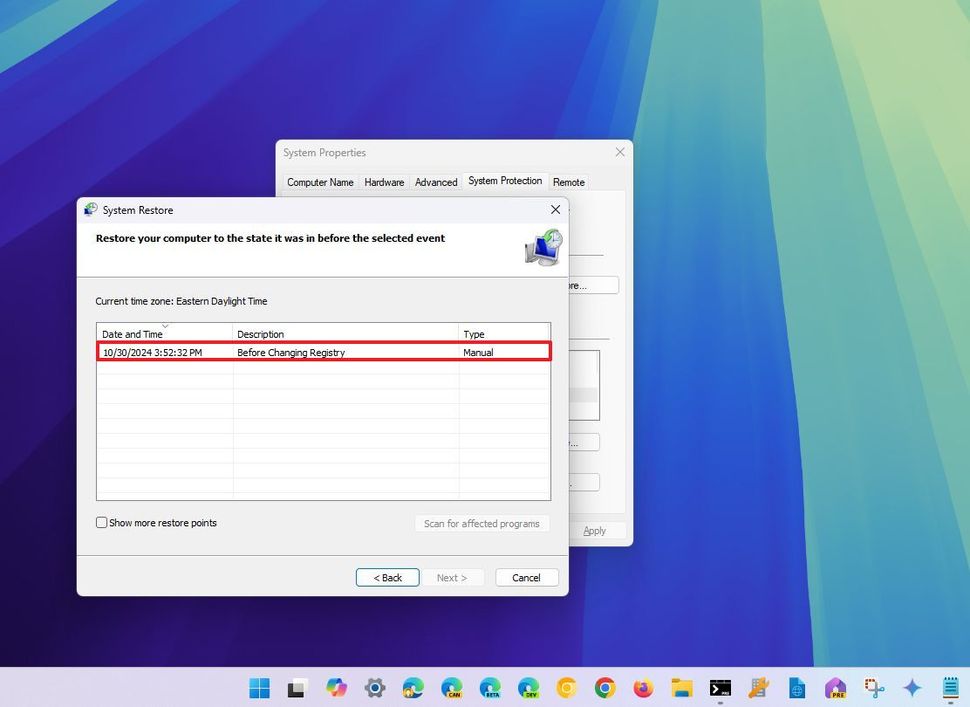 Hướng dẫn cách sử dụng system restore trên Windows 11 và Windows 10 33 cach su dung system restore tren Windows 11 va Windows 10 21