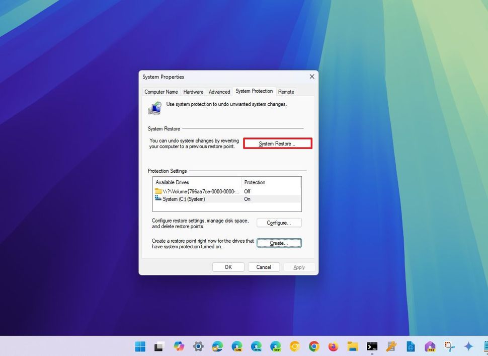Hướng dẫn cách sử dụng system restore trên Windows 11 và Windows 10 32 cach su dung system restore tren Windows 11 va Windows 10 22