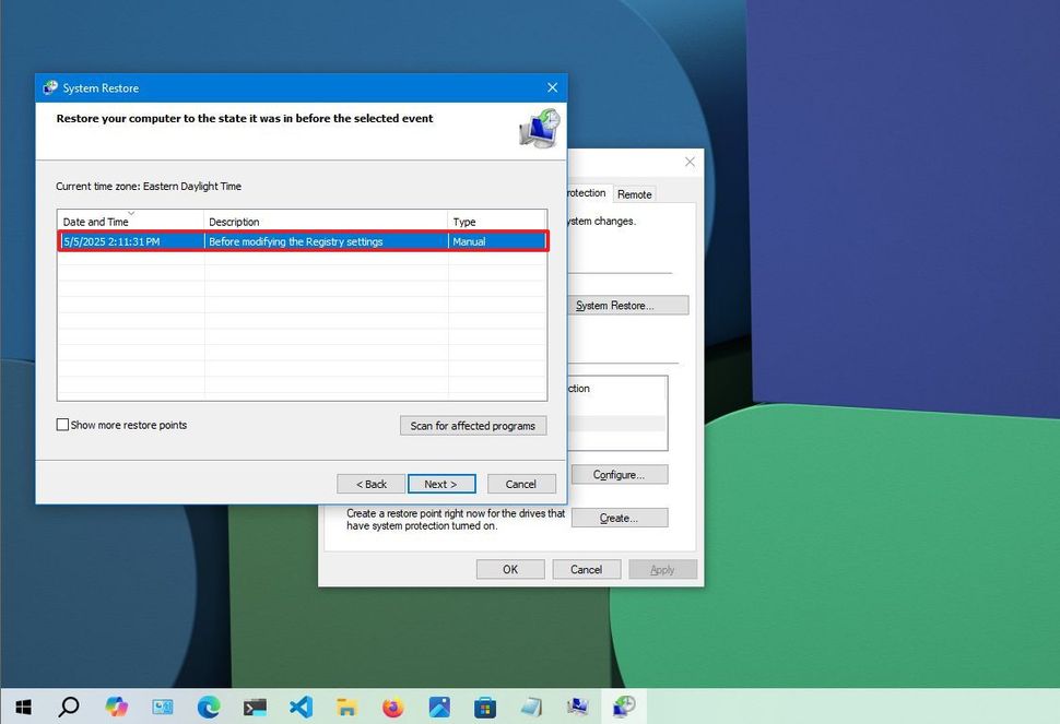 Hướng dẫn cách sử dụng system restore trên Windows 11 và Windows 10 46 cach su dung system restore tren Windows 11 va Windows 10 9