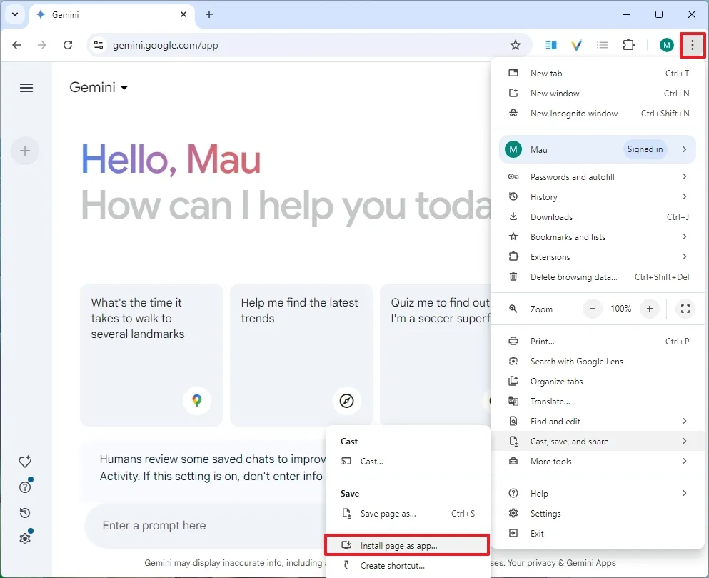 Hướng dẫn cách tải Google Gemini về máy tính Windows 11 và 10 dưới dạng ứng dụng 15 cach tai Google Gemini ve may tinh Windows 11 va 10 duoi dang ung dung 3