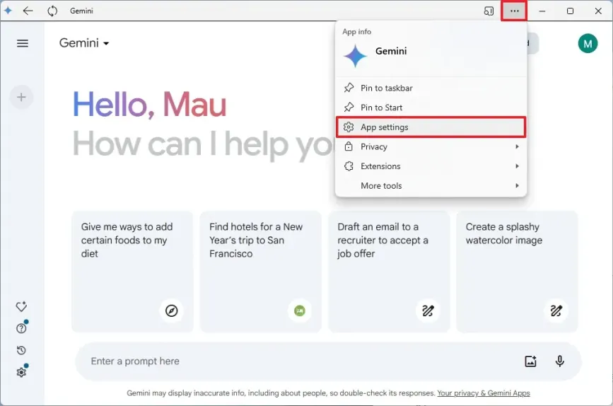 Hướng dẫn cách tải Google Gemini về máy tính Windows 11 và 10 dưới dạng ứng dụng 13 cach tai Google Gemini ve may tinh Windows 11 va 10 duoi dang ung dung 5