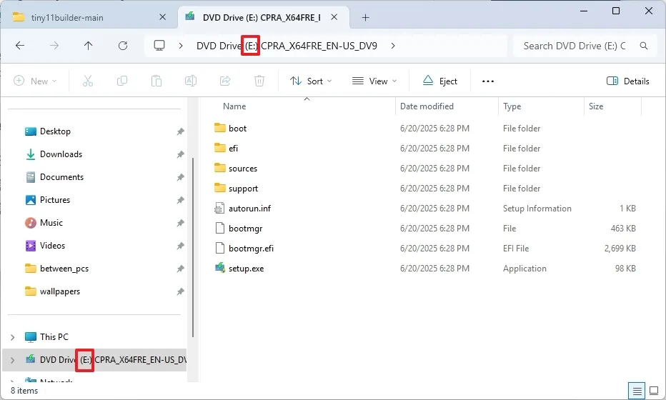 cach tai Tiny11 ISO cho Windows 11 25H2 13