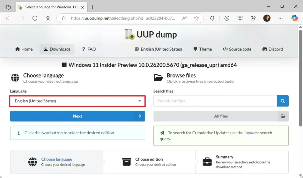 Hướng dẫn cách tải xuống Tiny11 ISO cho Windows 11 25H2 (bản xem trước) 26 cach tai xuong Tiny11 ISO cho Windows 11 25H2 ban xem truoc 20
