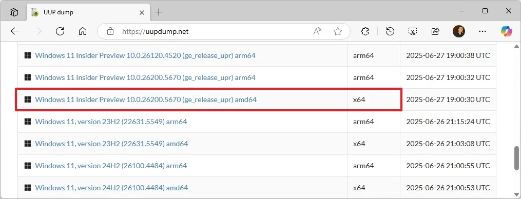 Hướng dẫn cách tải xuống Tiny11 ISO cho Windows 11 25H2 (bản xem trước) 25 cach tai xuong Tiny11 ISO cho Windows 11 25H2 ban xem truoc 21