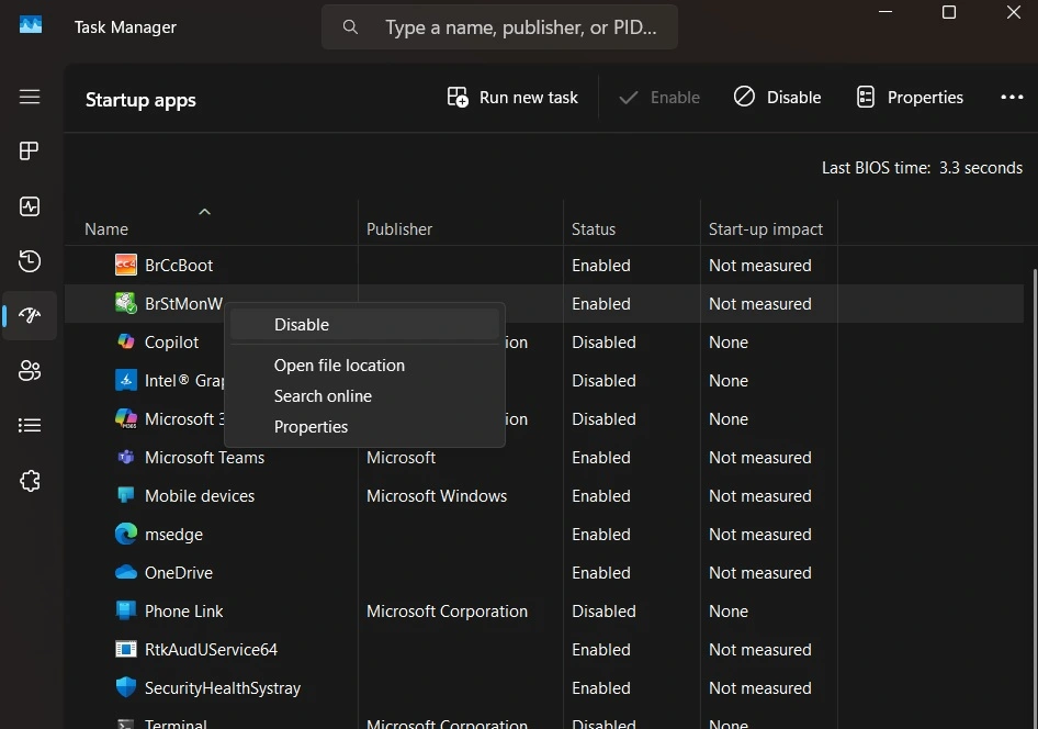 cach tang toc laptop cu chay Windows 1110 7