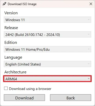 Hướng dẫn cách tạo usb cài đặt windows 11 arm64 (arm) bằng rufus 6 cach tao usb cai dat windows 11 arm64 arm bang rufus 2