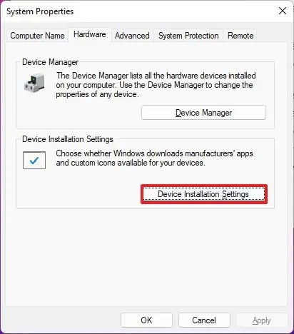 Hướng dẫn cách tắt tự động cài đặt driver trên Windows 11 9 cach tat tu dong cai dat driver tren Windows 11 5