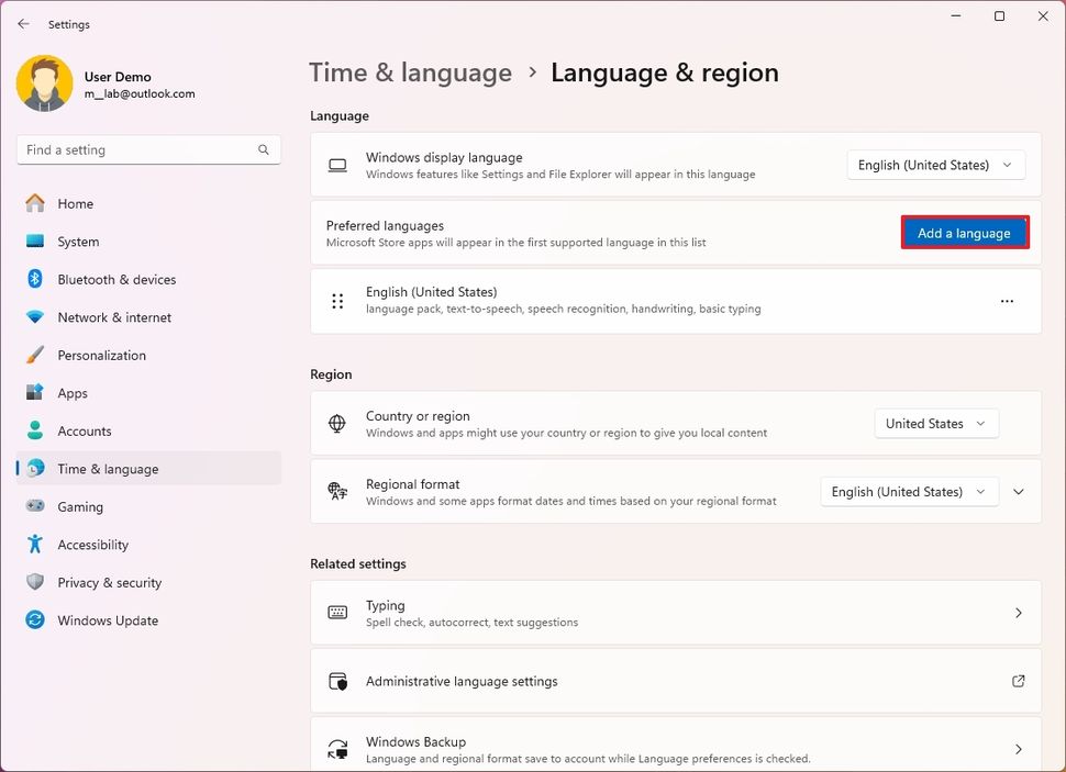 Hướng dẫn cách thay đổi ngôn ngữ hệ thống trên Windows 11 và Windows 10 30 cach thay doi ngon ngu he thong tren Windows 11 va Windows 10 23 1