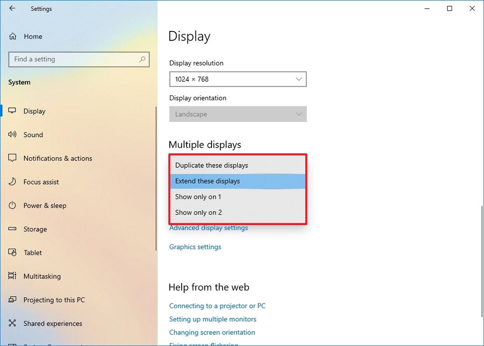 Hướng dẫn cách thiết lập nhiều màn hình trên Windows 11 và Windows 10 108 cach thiet lap nhieu man hinh tren Windows 11 va Windows 10 15