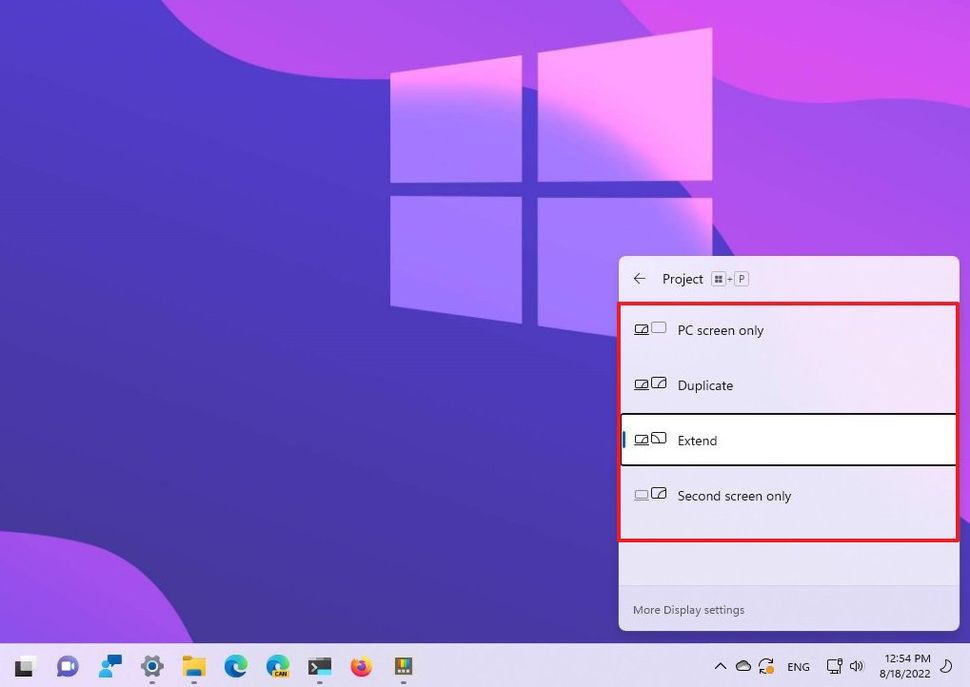 Hướng dẫn cách thiết lập nhiều màn hình trên Windows 11 và Windows 10 72 cach thiet lap nhieu man hinh tren Windows 11 va Windows 10 50