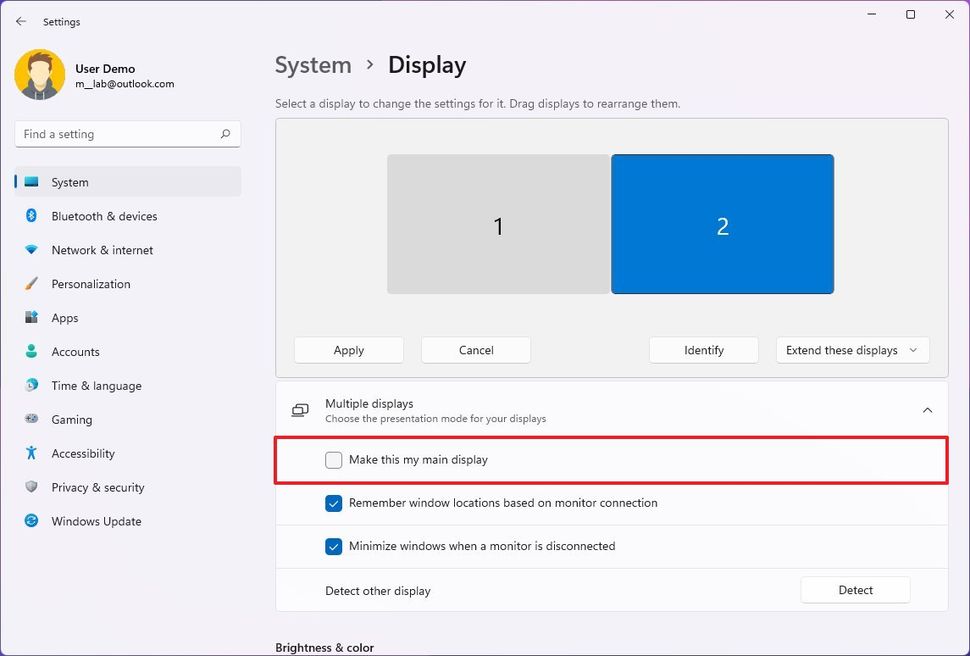 Hướng dẫn cách thiết lập nhiều màn hình trên Windows 11 và Windows 10 69 cach thiet lap nhieu man hinh tren Windows 11 va Windows 10 53