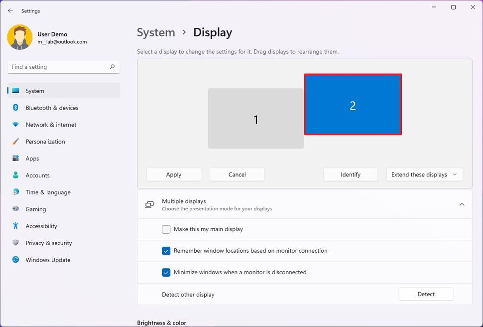 Hướng dẫn cách thiết lập nhiều màn hình trên Windows 11 và Windows 10 67 cach thiet lap nhieu man hinh tren Windows 11 va Windows 10 55