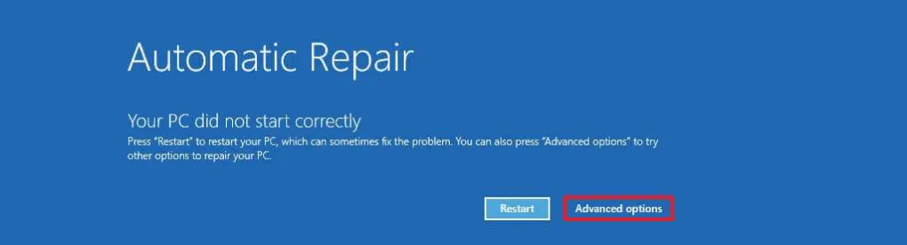 Hướng dẫn cách truy cập khởi động nâng cao (WinRE) trên Windows 11 25 cach truy cap khoi dong nang cao WinRE tren Windows 11 3