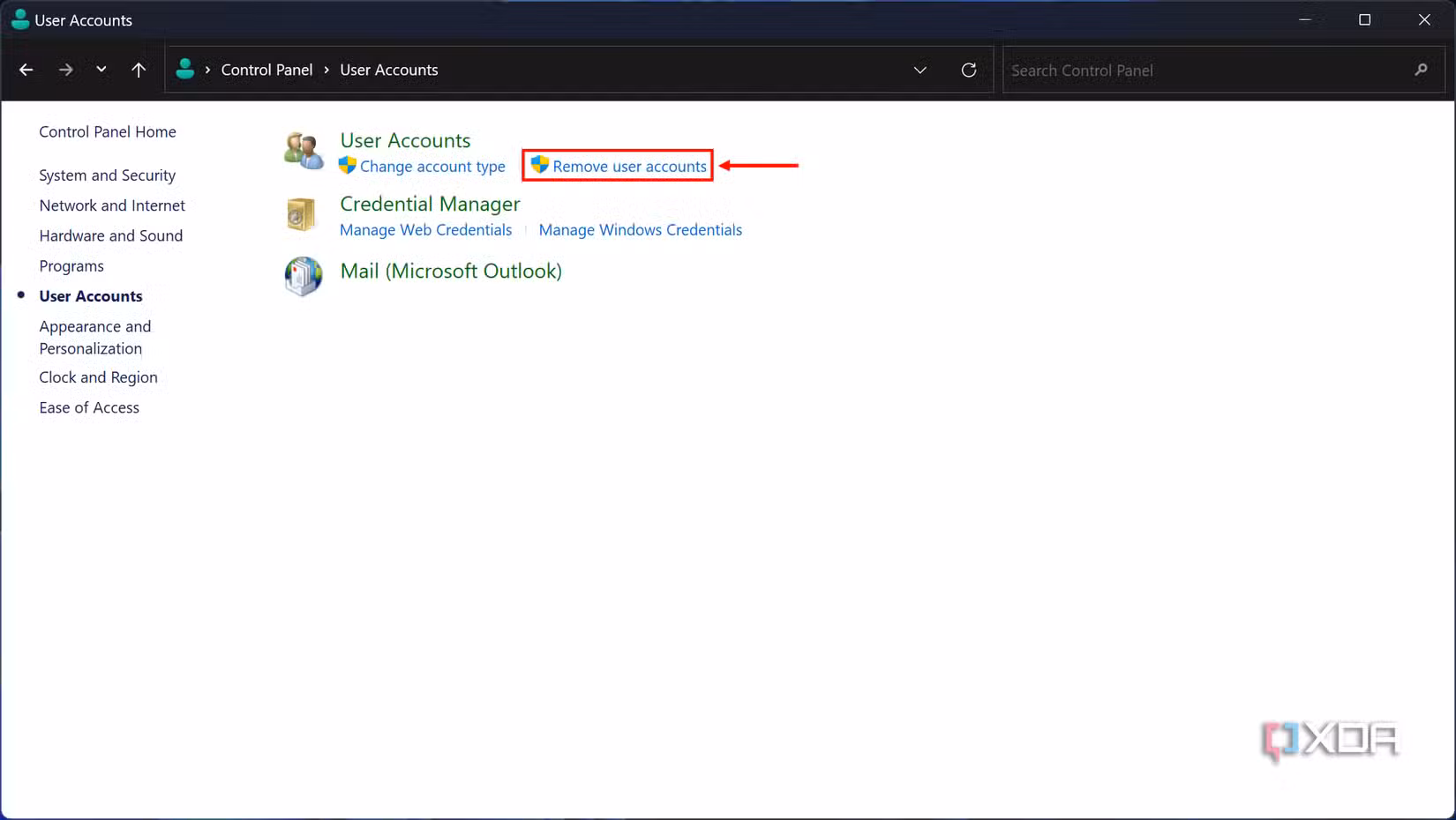 cach xoa tai khoan nguoi dung tren Windows 11 11