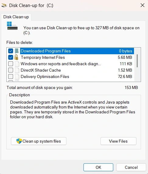 Hướng dẫn dọn dẹp tập tin hệ thống trên máy tính Windows từng bước một 9 don dep tap tin he thong tren may tinh Windows tung buoc mot 5