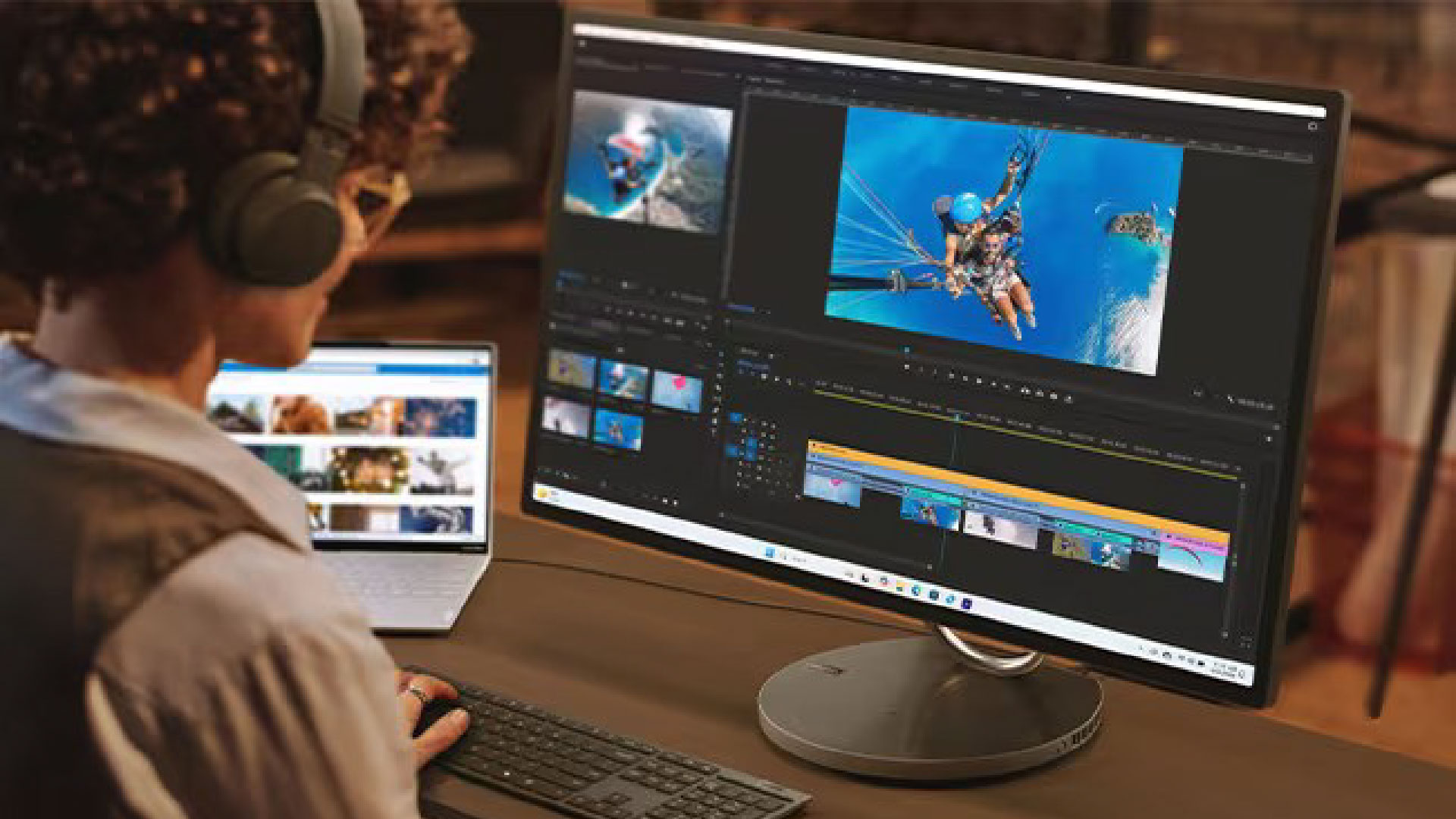 Lenovo Yoga AIO 32i: Hiệu năng mạnh mẽ, thiết kế tinh tế cho Studio tại gia 1 ezgif 8824bde3892f9e 01