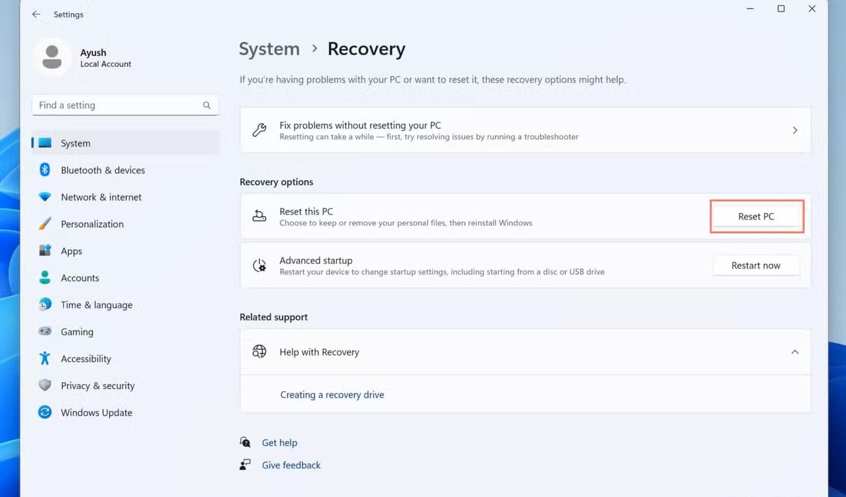Hãy thử những bước này để khắc phục các sự cố với Windows 11 mà bạn đang mắc phải! 39 nhung buoc nay de khac phuc cac su co voi Windows 11 ma ban dang mac phai 3