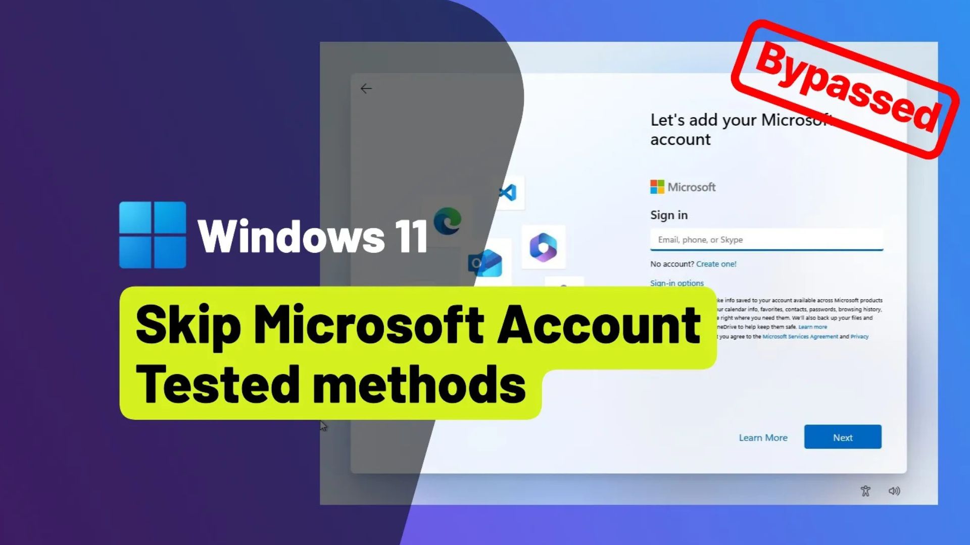 6 phương pháp hiệu quả để bỏ qua tài khoản Microsoft trong OOBE trên Windows 11 1 6 phuong phap hieu qua de bo qua tai khoan Microsoft trong OOBE tren Windows 111